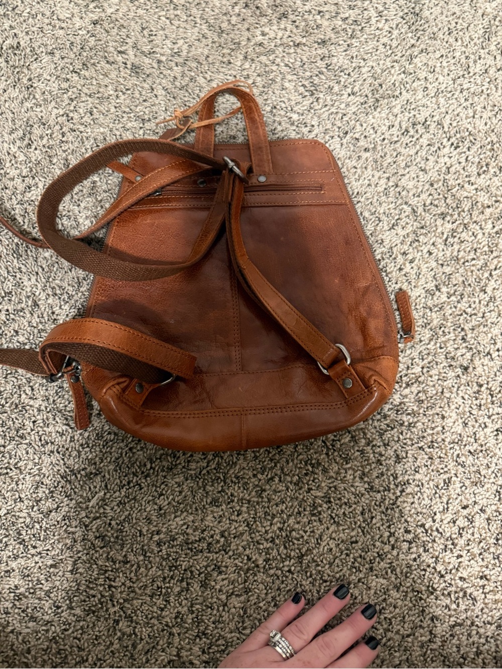 Spikes and sparrow backpack purse - Picture 2 of 4